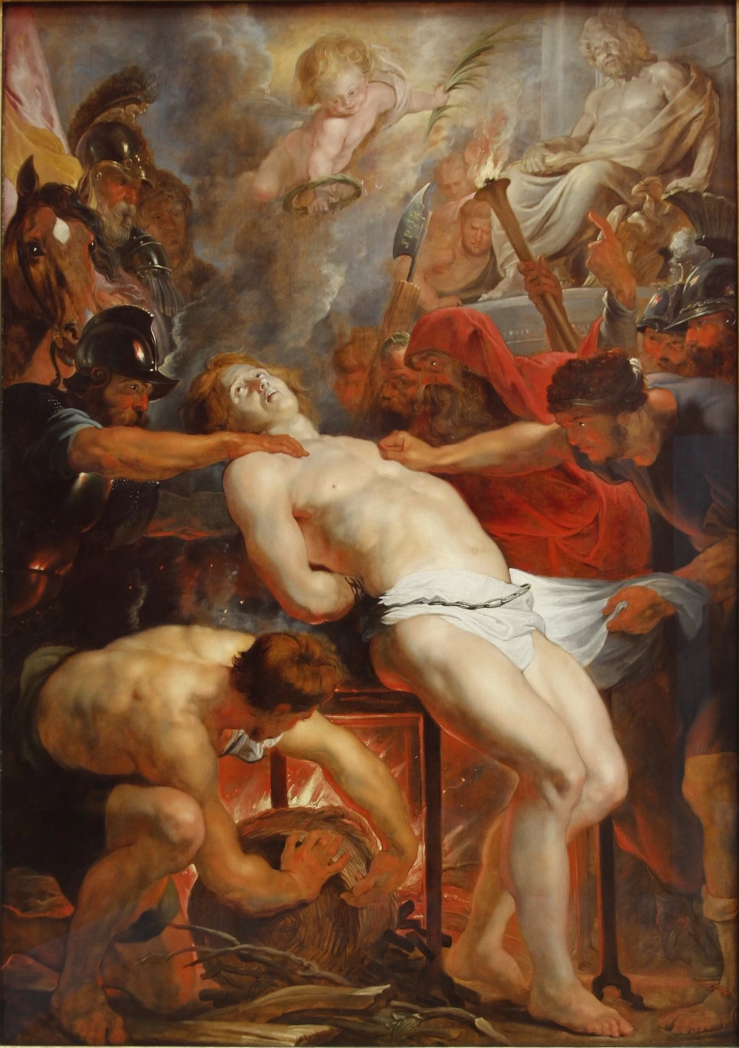 Il martirio di San Lorenzo - Alte Pinakothek, Munich